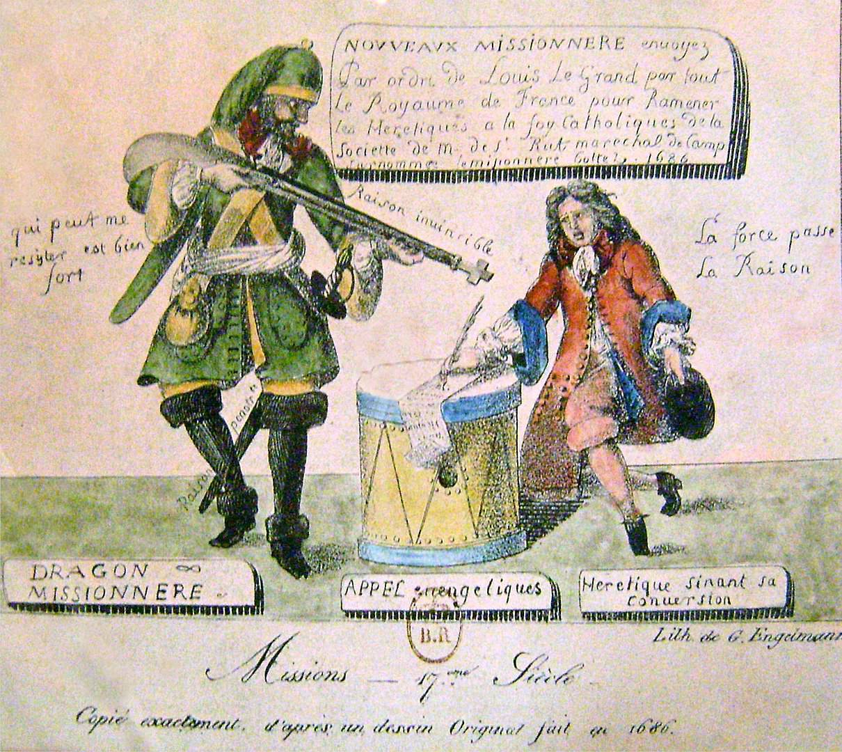 Le 21 février 1795, la Convention proclame la liberté de culte.